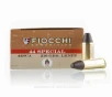 Fiocchi 44 S W Special Ammo - 50 Rounds of 210 Grain Flat Point   