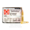 Hornady 22 Hornet Ammo - 25 Rounds of 35 Grain V-MAX Ammunition