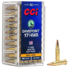 CCI 0052 GamePoint  17 HMR 20 gr Jacketed Soft Point  JSP  50 Bx  40 Cs