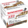 Winchester Ammo 22LR333HP USA  22 LR 36 gr Copper Plated Hollow Point  CPHP  333 Can  10 Cs
