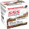Winchester Ammo 22LR555HP USA  22 LR 36 gr Copper Plated Hollow Point  CPHP  555 Can  10 Cs