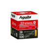 Aguila 1B221118 Standard High Velocity 22 LR 38 gr Copper-Plated Hollow Point 500 Bx 4 Cs