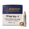 Magtech 38S Range Training  38 Super  P 130 gr Full Metal Jacket  FMJ  50 Bx  20 Cs