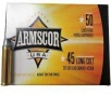 Armscor FAC45LC1N Pistol  45 Colt  LC  225 gr Lead 50 Bx  8 Cs