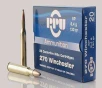 PPU PP2701 Standard Rifle  270 Win 130 gr Soft Point  SP  20 Bx  10 Cs