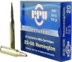 PPU PP2506P Standard Rifle  25-06 Rem 100 gr Pointed Soft Point  PSP  20 Bx  10 Cs