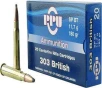 PPU PP303S2 Standard Rifle  303 British 180 gr Soft Point  SP  20 Bx  10 Cs