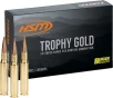 HSM BER257WBY115 Trophy Gold  257 Wthby Mag 115 gr Match Very Low Drag 20 Bx  20 Cs