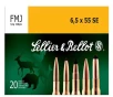 Sellier   Bellot SB6555C Rifle  6 5x55 Swedish 140 gr Full Metal Jacket  FMJ  20 Bx  20 Cs