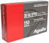 Aguila 8108AG 30-06 Springfield 150 gr Soft Point InterLock Boat Tail Soft Point 20 Per Box  10 Case