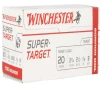 Winchester Ammo TRGT208VP Super Target  20 Gauge 2 75  7 8 oz 8 Shot 100 Bx  2 Cs  Value Pack 