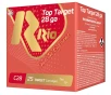 RIO AMMUNITION RC288 Top Target 28 Gauge 2 75  3 4 oz 8 Shot 25 Bx  10 Cs