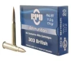 PPU PP303F Standard Rifle  303 British 174 gr Full Metal Jacket  FMJ  20 Bx  10 Cs