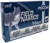 FIOCCHI AMO 222 REM 50GR VMAX 20-RD   10 BOXES PER CASE  