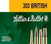 Sellier   Bellot SB303B Rifle  303 British 150 gr Soft Point  SP  20 Bx  20 Cs