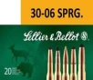 Sellier   Bellot SB3006B Rifle  30-06 Springfield 180 gr Soft Point  SP  20 Bx  20 Cs