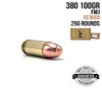 380 - 100GR - FMJ - REMAN - CASE - 250