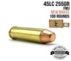 45LC - 255GR - FMJ - NEW BRASS - CASE - 100
