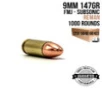 9MM - 147GR - FMJ - REMAN - CASE - 1000 -  20  50RD BOXES