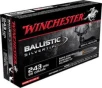 Winchester Ammo SBST243A Ballistic Silvertip 243 Win 95 gr Rapid Controlled Expansion Polymer Tip Rifle Ammo     20 Rounds