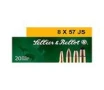 Sellier   Bellot SB857JSB Rifle 8x57mm JS 196 gr Soft Point Cut-Through Edge  SPCE  Rifle Ammo     20 Rounds