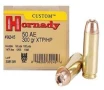 Hornady 9245 Custom 50 AE 300 gr XTP Hollow Point Handgun Ammo     20 Rounds