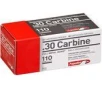 Aguila 1E302110 Target   Range Rifle 30 Carbine 110 gr Full Metal Jacket  FMJ  Rifle Ammo     50 Rounds