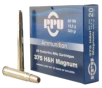 PPU PP375S Standard Rifle 375 H H Mag 300 gr 2530 fps Soft Point Round Nose  SPRN  Rifle Ammo     10 Rounds