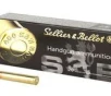 Sellier   Bellot Pistol 460 S W 255 Grain Jacketed Hollow Point Handgun Ammo     20 Rounds