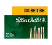 Sellier   Bellot  303 British 180 Grain FMJ Centerfire Rifle Ammo
