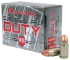 Hornady Critical DUTY Tactical  357 Sig 135 Grain Handgun Ammo
