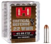 Hornady Critical Defense  22 WMR Rimfire Ammo