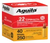 Aguila Prime  22 LR Super Extra Copper Plated Rimfire Ammo -  22 Long Rifle - 40 Grain - 250 Rounds
