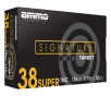 Ammo  Inc  Signature  38 Super 135 Grain TMC Handgun Ammo