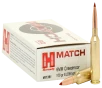 Hornady ELD Match 6mm Creedmoor 108 Grain Centerfire Rifle Ammo
