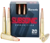 Hornady Subsonic 7 62x39mm 255 Grain Centerfire Rifle Ammo