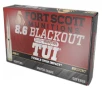 Fort Scott Munitions  86BLK285SCV2SS  Tumble Upon Impact  TUI   8 6 Blackout  285 gr   Solid Copper Spun  20 Per Box 10 Case
