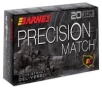 Barnes Precision Match Burner  6 5 PRC  145 Grain  Open Tip Match  20 Round Box 30819