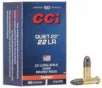 CCI  Quiet-22  22LR  40 Grain  Game Point  50 Round Box