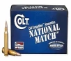 DoubleTap Ammunition Colt National Match  223 Remington  62Gr  Full Metal Jacket  50 Round Box 223R62FMJCT
