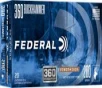 Federal PowerShok  360 Buckhammer  200 Grains  Soft Point  20 Round Box 360BHBS