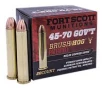 Fort Scott Munitions 4570300SCV1 Tumble Upon Impact  TUI  Brush Hog 45-70 Gov 300 gr Solid Copper Spun 20 Per Box  10 Cs