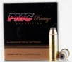 PMC Bronze  44 Mag  180 Grain  Jacketed Hollow Point  25 Round Box 44B