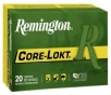 Rem Ammo Core-Lokt  300 Weatherby Mag Pointed Soft Point 180 GR 20 Round Box