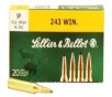 Sellier   Bellot Rifle  243WIN  100 Grain  Soft Point  20 Round Box SB243A