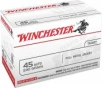 Winchester Ammunition USA  45ACP  230 Grain  Full Metal Jacket  100 Round Box USA45AVP