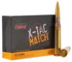 PMC X-Tac Match 50 BMG 740 Grain Solid Brass