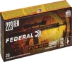 Federal   223 Remington 62 Grain MSR Fusion Bonded Soft Point