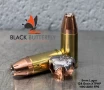 Black Butterfly Ammunition  Premium Self Defense and Hunting Ammo  9mm Luger  124 gr  50 Rounds  Hornady XTPHP  1190 FPS AMV    DUMP BOX