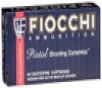 Fiocchi 9x21mm IMI 123gr FMJ Truncated-Cone Ammunition 50-Rounds